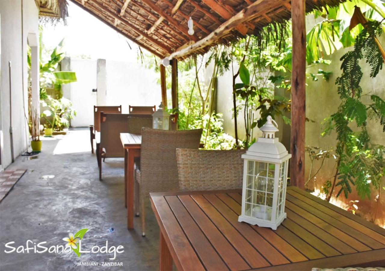 Safisana Lodge Jambiani  Eksteriør bilde